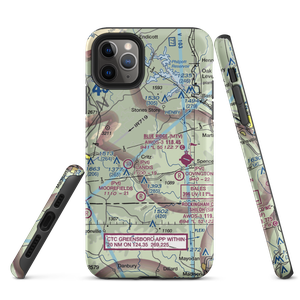 Trent Farm Airstrip (VA26) VFR Sectional  Tough iPhone Case