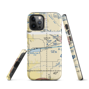 Trenton Municipal Airport (9V2) VFR Sectional  Tough iPhone Case