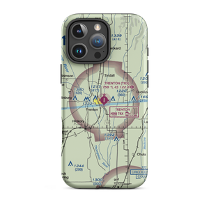 Trenton Municipal Airport (TRX) VFR Sectional  Tough iPhone Case