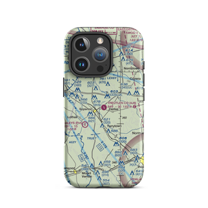 Treutlen County Airport (4J8) VFR Sectional  Tough iPhone Case