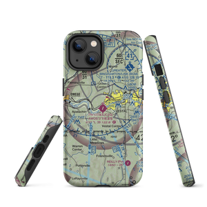 Tri Cities Airport (CZG) VFR Sectional  Tough iPhone Case