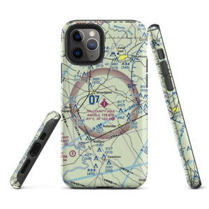 Tri County Airport (ASJ) VFR Sectional  Tough iPhone Case