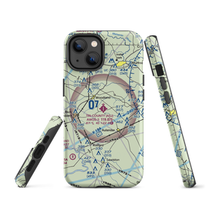 Tri County Airport (ASJ) VFR Sectional  Tough iPhone Case