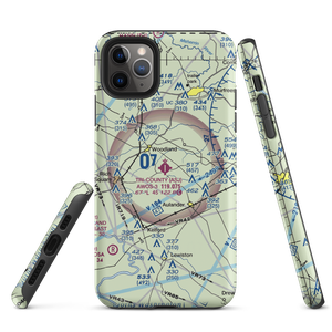 Tri County Airport (ASJ) VFR Sectional  Tough iPhone Case