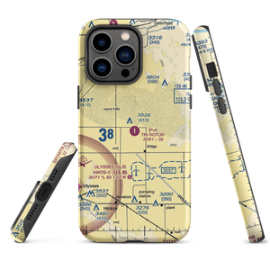 Tri Rotor Airport (3KS9) VFR Sectional  Tough iPhone Case