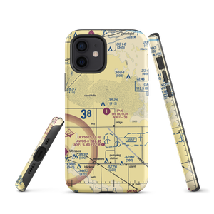 Tri Rotor Airport (3KS9) VFR Sectional  Tough iPhone Case