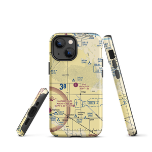 Tri Rotor Airport (3KS9) VFR Sectional  Tough iPhone Case