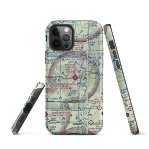 Tri State Steuben County Airport (ANQ) VFR Sectional  Tough iPhone Case