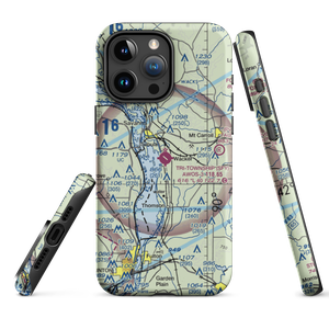 Tri Township Airport (SFY) VFR Sectional  Tough iPhone Case