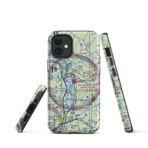 Tri Township Airport (SFY) VFR Sectional  Tough iPhone Case