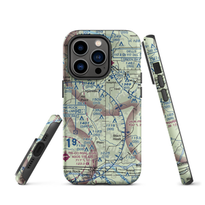 Tri-Center Airport (49WI) VFR Sectional  Tough iPhone Case