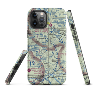 Tri-Center Airport (49WI) VFR Sectional  Tough iPhone Case