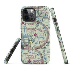 Tri-City Airport (PPF) VFR Sectional  Tough iPhone Case