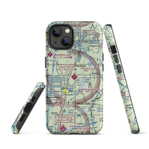 Tri-City Airport (PPF) VFR Sectional  Tough iPhone Case