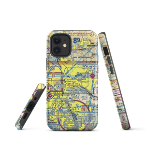 Tri-City Airport (SBT) VFR Sectional  Tough iPhone Case