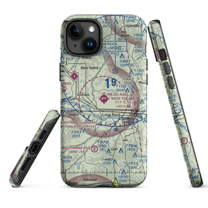 Tri-County Regional Airport (LNR) VFR Sectional  Tough iPhone Case