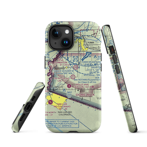 Tri-Rotor Ag Services Airport (AZ25) VFR Sectional  Tough iPhone Case