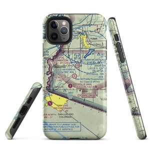 Tri-Rotor Ag Services Airport (AZ25) VFR Sectional  Tough iPhone Case