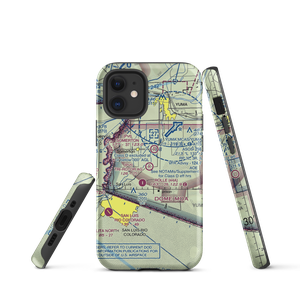Tri-Rotor Ag Services Airport (AZ25) VFR Sectional  Tough iPhone Case