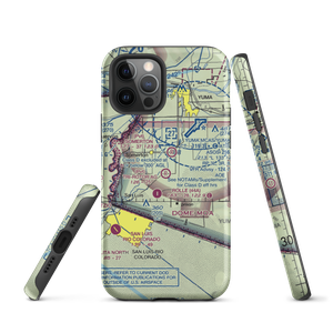 Tri-Rotor Ag Services Airport (AZ25) VFR Sectional  Tough iPhone Case