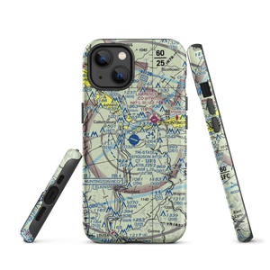 Tri-State/Milton J. Ferguson Field (HTS) VFR Sectional  Tough iPhone Case