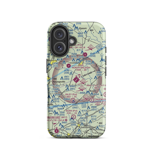 Triangle North Executive Airport (LHZ) VFR Sectional  Tough iPhone Case