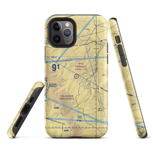 Triangle Ranch Private Airport (2TA3) VFR Sectional  Tough iPhone Case