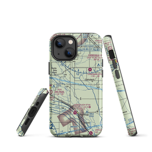 Triangle T Ranch Airport (66CL) VFR Sectional  Tough iPhone Case
