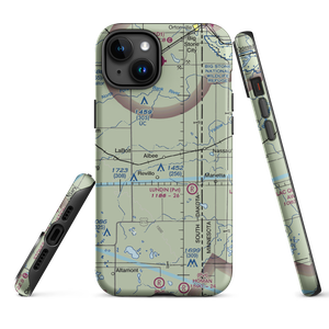 Tribitt Airport (1SD8) VFR Sectional  Tough iPhone Case