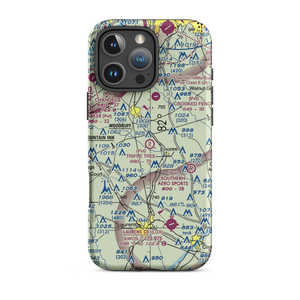 Triple Tree Airport (SC00) VFR Sectional  Tough iPhone Case