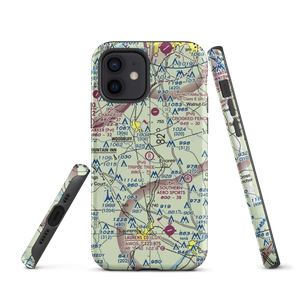 Triple Tree Airport (SC00) VFR Sectional  Tough iPhone Case