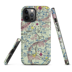 Triple Tree Airport (SC00) VFR Sectional  Tough iPhone Case