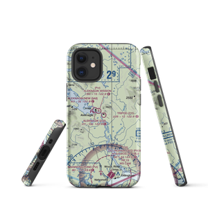 Tripod Airport (Z25) VFR Sectional  Tough iPhone Case