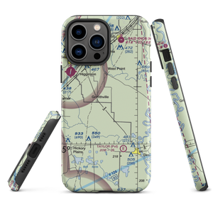 Tripp Strip (3AR5) VFR Sectional  Tough iPhone Case