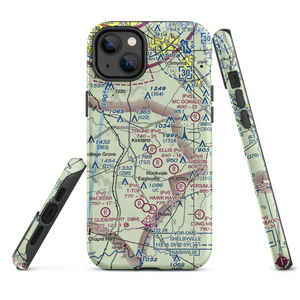 Triune Airfield (TN97) VFR Sectional  Tough iPhone Case