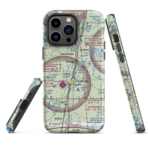 Troll Farm Airport (9MN1) VFR Sectional  Tough iPhone Case