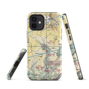 Trout Lake Airport (66WA) VFR Sectional  Tough iPhone Case