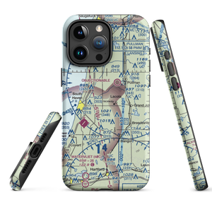 Trowbridge Farms Airport (8MI0) VFR Sectional  Tough iPhone Case