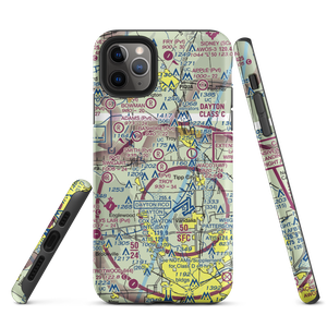 Troy Skypark Airport (37I) VFR Sectional  Tough iPhone Case