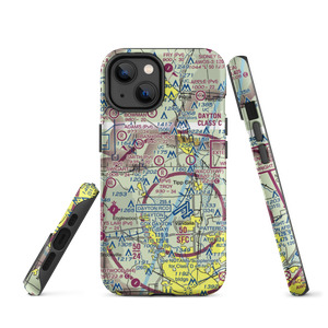 Troy Skypark Airport (OH71) VFR Sectional  Tough iPhone Case