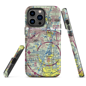 Troy Skypark Airport (OH71) VFR Sectional  Tough iPhone Case