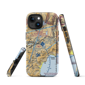Truckee Tahoe Airport (TRK) VFR Sectional  Tough iPhone Case