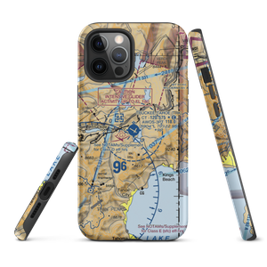 Truckee Tahoe Airport (TRK) VFR Sectional  Tough iPhone Case