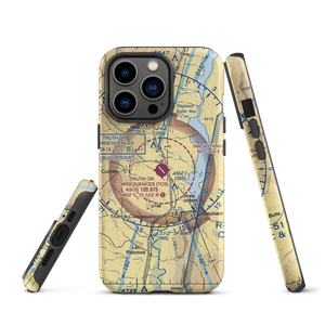 Truth Or Consequences Municipal Airport (TCS) VFR Sectional  Tough iPhone Case