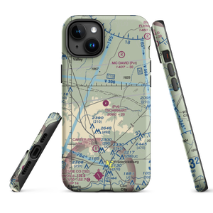 Tschirhart Ranch Airport (XS01) VFR Sectional  Tough iPhone Case