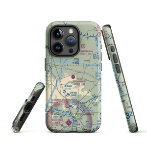 Tschirhart Ranch Airport (XS01) VFR Sectional  Tough iPhone Case