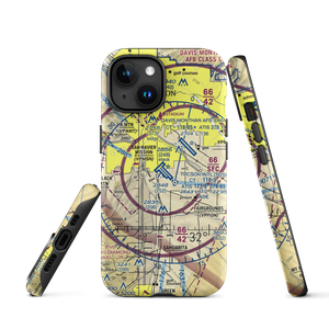 Tucson International Airport (TUS) VFR Sectional  Tough iPhone Case