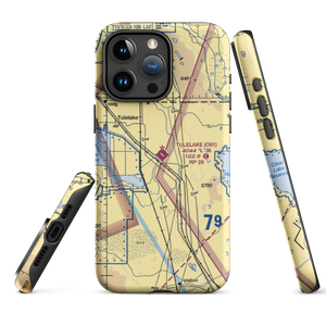 Tulelake Municipal Airport (O81) VFR Sectional  Tough iPhone Case