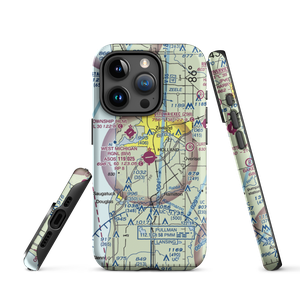 Tulip City Airport (BIV) VFR Sectional  Tough iPhone Case