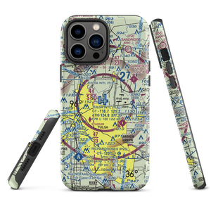 Tulsa International Airport (TUL) VFR Sectional  Tough iPhone Case